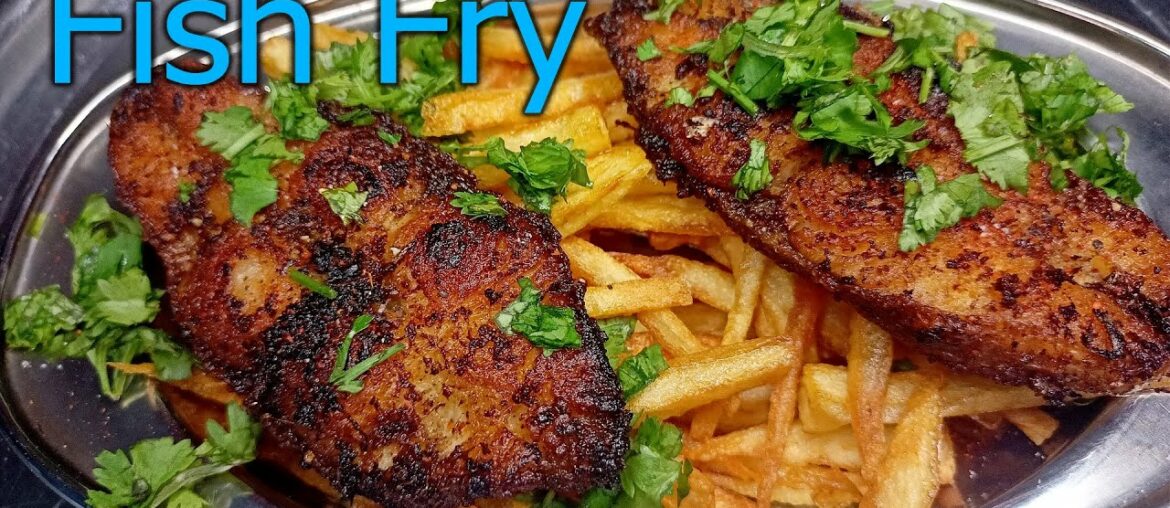 Fish Fry with French Fries | Fish Fry Recipe |Simple and Delicious Fish Fry| Unique Recipes | Telugu