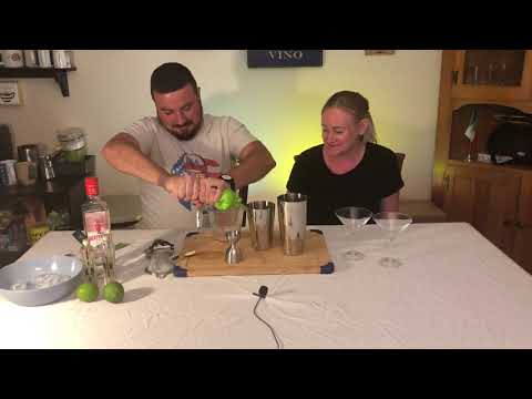 Ethan and Mel Do Cocktails! The French Gimlet! Ethan and Mel Do Cocktails! The French Gimlet!