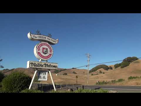 Near Marin French Cheese Co. In California USA. Near Marin French Cheese Co. In California USA.