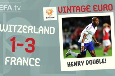 SWITZERLAND 1-3 FRANCE, EURO 2004 | VINTAGE EURO