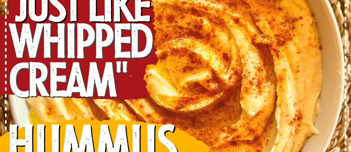 SECRET TRICK makes 1-MINUTE SPANISH HUMMUS light as WHIPPED CREAM! So EASY, it will be a FAVORITE! SECRET TRICK makes 1-MINUTE SPANISH HUMMUS light as WHIPPED CREAM! So EASY, it will be a FAVORITE!