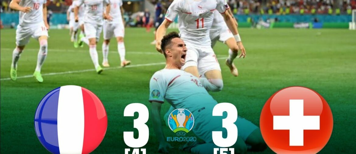FRANCE vs SWITZERLAND 3-3 [4-5]  | HIGHLIGHT & GOAL EURO 2020 | Ps2