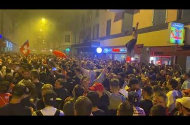 Langstrasse Euro 2020 Schweiz Swiss Switzerland Fussball Win Schweiz gegen France French Frankreich