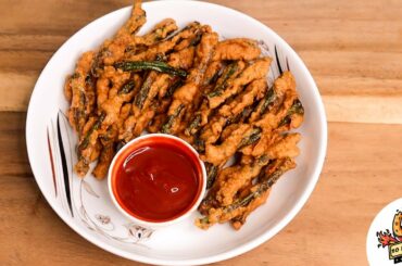 Crispy Long Bean French Fries Recipe | Easy Long Bean French Fries | Long Green Bean Snacks Recipe