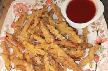 Crispy Egg French Fries Recipe || Easy French Fries Recipe || Snacks Recipe By Cooking With Dilkash