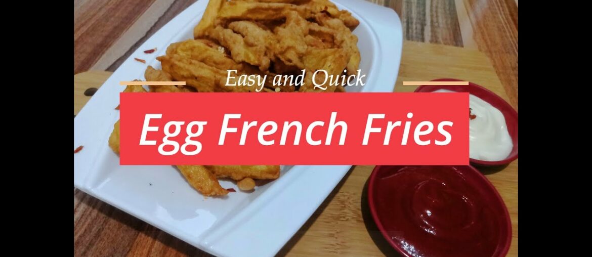 Crispy Egg French Fries | Easy Egg French Fries | Egg Snacks Recipe | Cook with Taste & Life Crispy Egg French Fries | Easy Egg French Fries | Egg Snacks Recipe | Cook with Taste & Life