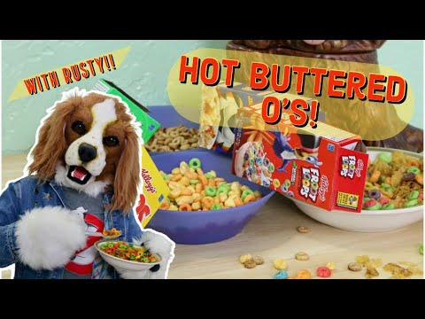 Hot Buttered O's, AKA Fried Cereal! Featuring Special Guest Star Rusty! Furry Cooking Show Hot Buttered O's, AKA Fried Cereal! Featuring Special Guest Star Rusty! Furry Cooking Show