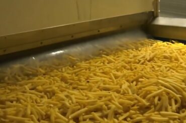 World Amazing Automatic French Fries Production Line Modern Food Processing Technology #Shorts