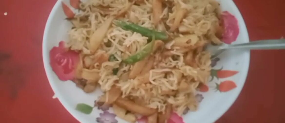 Fried noodles recipe||French fried||saddam foods