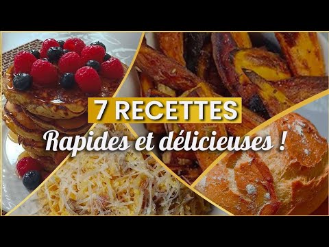 TOP 7 Recettes RAPIDES et FACILES | FrenchGourmet TOP 7 Recettes RAPIDES et FACILES | FrenchGourmet