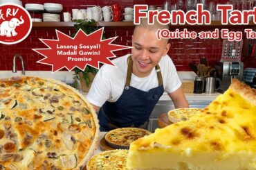 FRENCH TARTS  (Quiche and Egg Tarts)