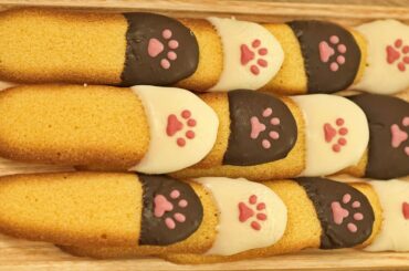 French Cat Tongue Cookies Recipe - How to make Langues De Chat