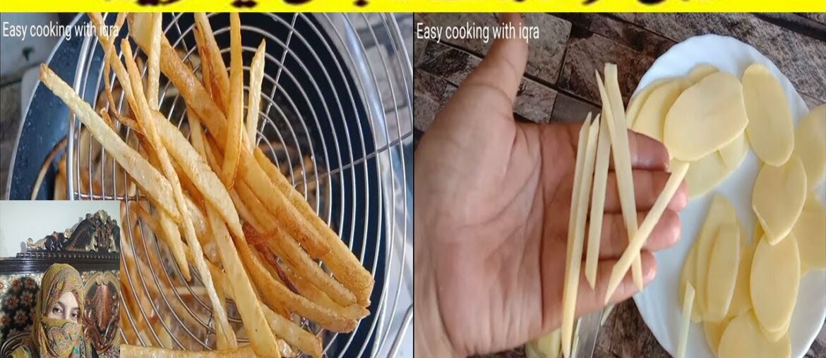 French Fries Recipe | By Easy Cooking With Iqra | Better Than KFC French Fries | Potato Snacks French Fries Recipe | By Easy Cooking With Iqra | Better Than KFC French Fries | Potato Snacks