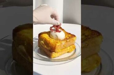 French toast & Rose wine