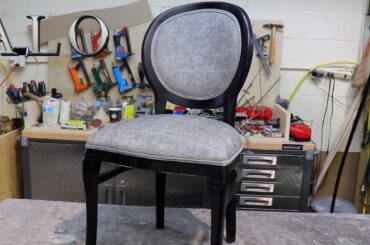 HOW TO UPHOLSTER A DINING ROOM CHAIR - DIY - ALO  upholstery
