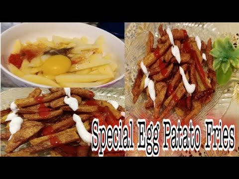 Crispy Egg Fries Recipe/ Egg Snacks Recipe/ Easy Egg French Fries/..Huma Hareem Crispy Egg Fries Recipe/ Egg Snacks Recipe/ Easy Egg French Fries/..Huma Hareem