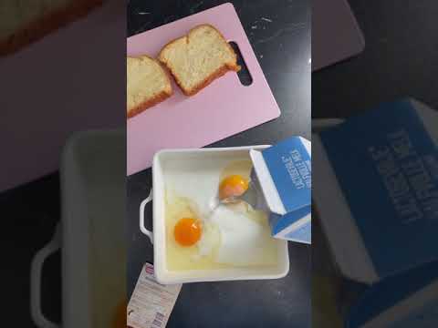 I made Broiche French Toast for breakfast. #shorts #recipe I made Broiche French Toast for breakfast. #shorts #recipe