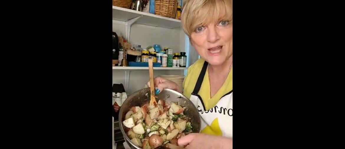 How to make French Potato Salad with Alison Arngrim (Nellie Oleson)!
