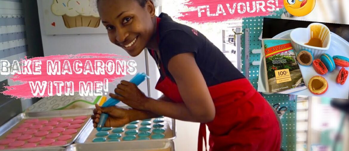 BAKING FRENCH MACARONS | FLAVOURED FILLINGS | SILICONE MATS & PIPING BAGS | ANGUILLA BAKE OFF 2018