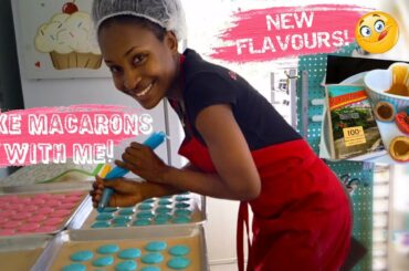 BAKING FRENCH MACARONS | FLAVOURED FILLINGS | SILICONE MATS & PIPING BAGS | ANGUILLA BAKE OFF 2018