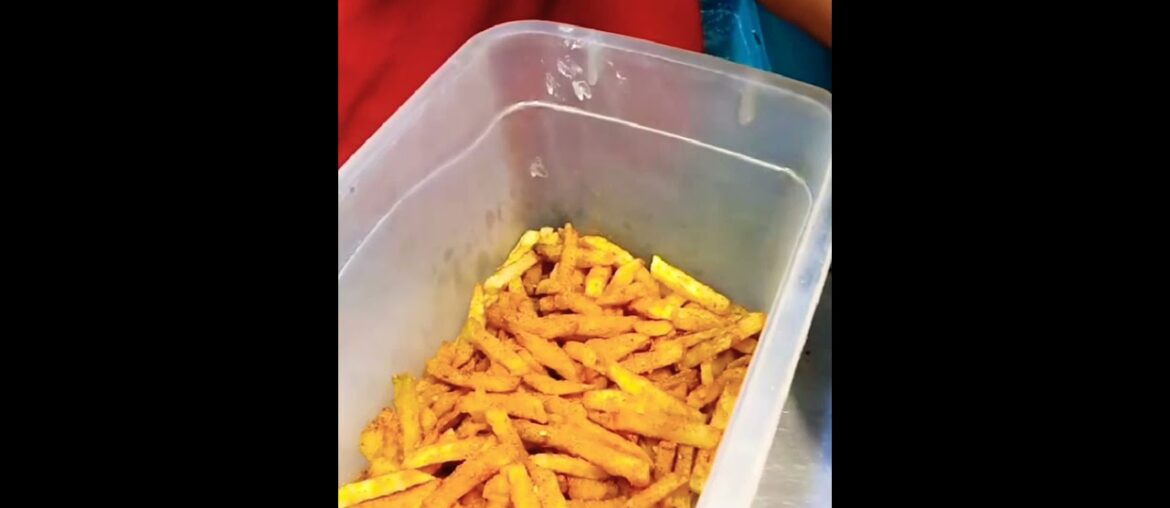 Cheese chicken french fries || chicken french fries easy recipe || food street || cheese fries ||