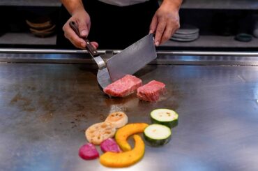 $280 Japanese A5 Wagyu Set & Lobster Teppanyaki