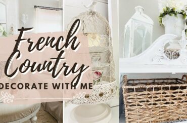 NEUTRAL HOME DECOR~ FRENCH COUNTRY STYLE DECORATING ~ DECORATING IDEAS ~ KITCHEN DECOR~ Monica Rose