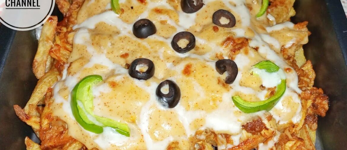 loaded fries recipe || French fries recipe || Snacks ideas || Healthy recipe || cheese sauce recipe