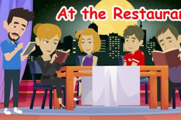 Learn and Practice English Conversation by Topic :  English At The Restaurant