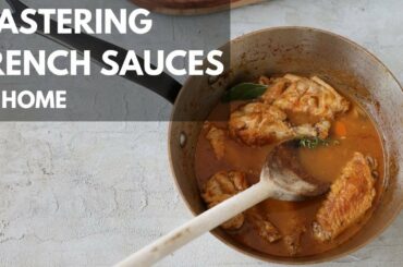 Learn the art of professional French sauce making (online course trailer)