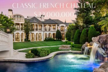 $32,000,000 Classic French Chateau in The Estates at The Oaks, Calabasas