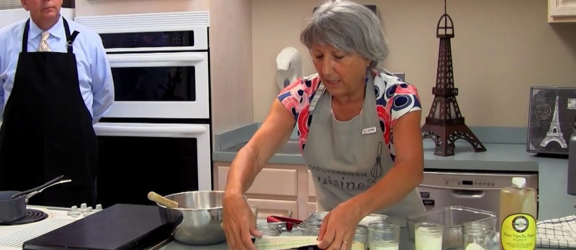 French Food Demonstration for Clafoutis