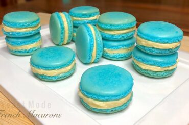 FRENCH MACARONS using All Purpose flour with BUTTERCREAM filling recipe