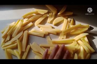 French fry recipe. plz like, share and subscribe