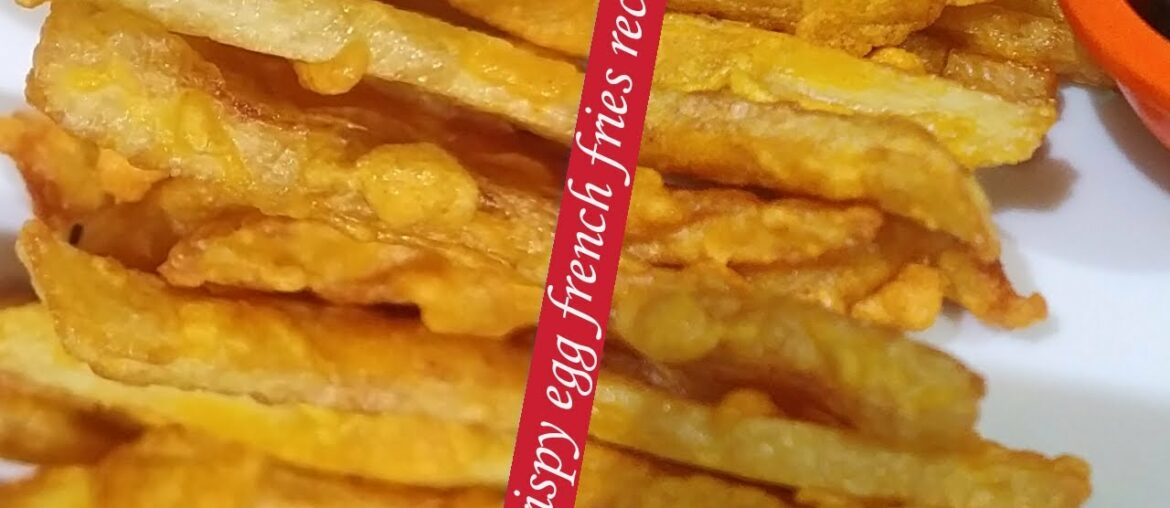 Crispy french fries recipe with egg /Easy potato frenchs fries recipe /How to make french fry| Ep-72 Crispy french fries recipe with egg /Easy potato frenchs fries recipe /How to make french fry| Ep-72