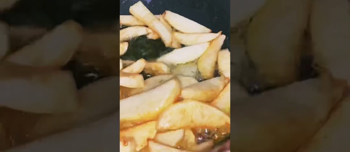 Snacks time recipe.. French fries in easiest way in very less time. #youtubeshorts #snacktime #foody