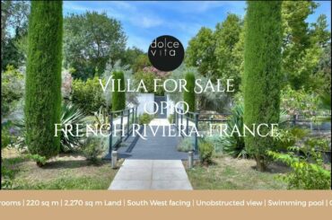 For Sale - Villa - Opio - French Riviera - France - 220 sq m