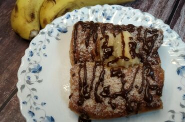 Breakfast recipe| Homemade Nutella chocolate French toast stuffed with banana| Kids will love it|
