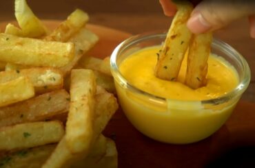 French Fries and Cheese Sauce  - [recipe]