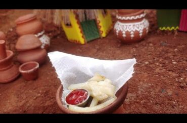 Mini Potato French Fries | Miniature Aloo Fry Recipe | Miniature Cooking