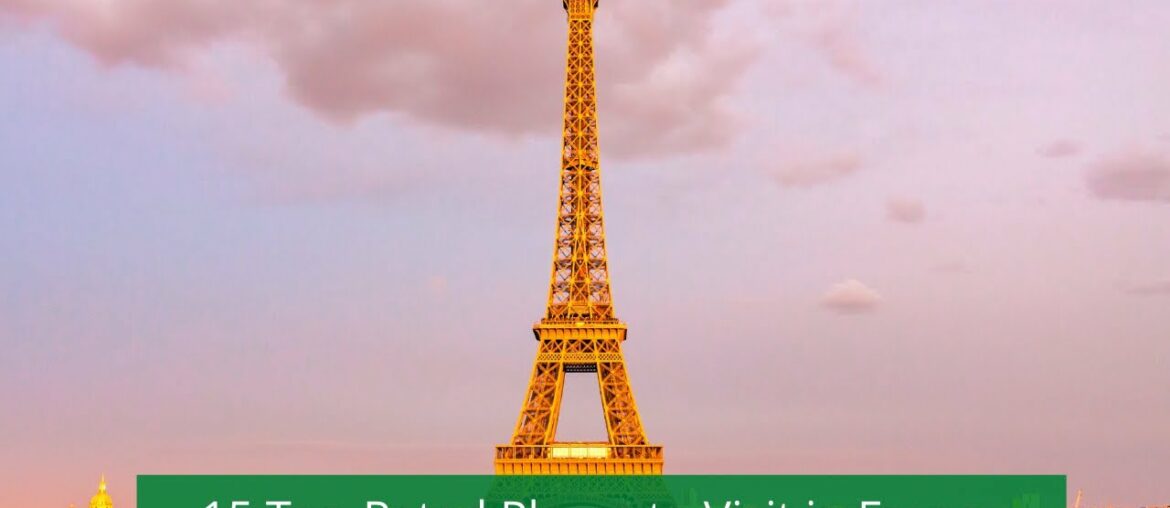 15 Top Rated Places to visit in France #Shorts