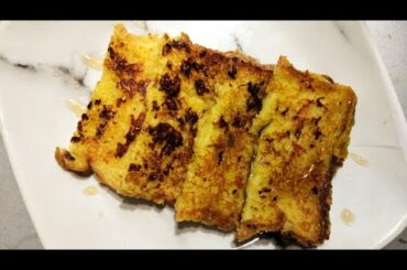 eggless french toast recipe | easy french toast without egg | bread dessert Recipe #shorts