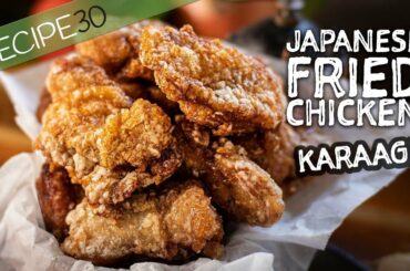 Japanese fried chicken or Karaage