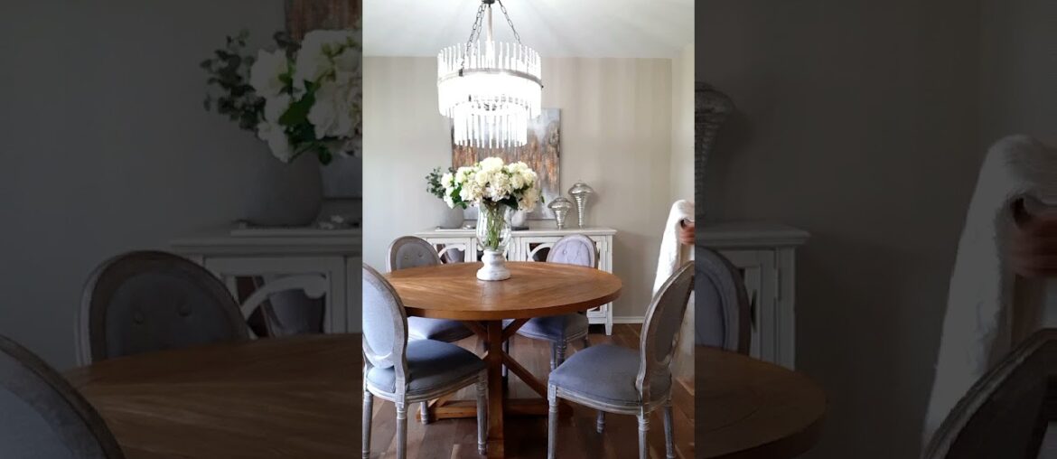 Elegant French country tablescape | farmhouse tablescape | Decorate With Me