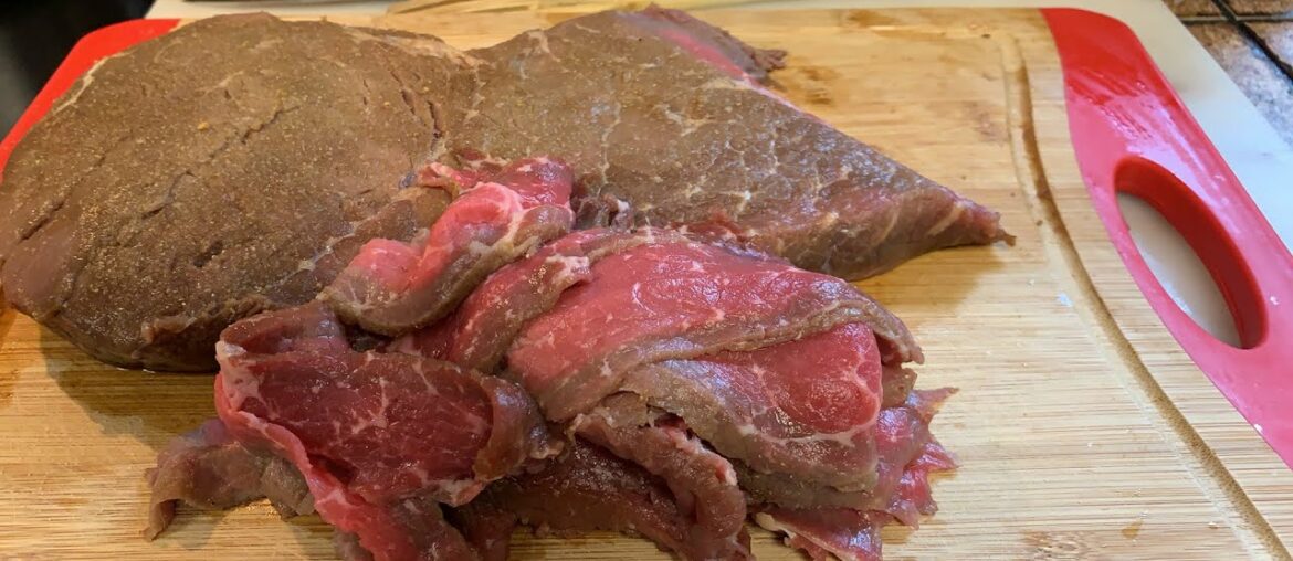 London broil and French fries and treats