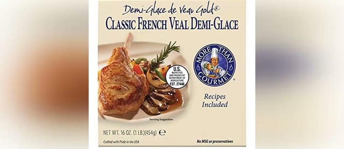 Review More Than Gourmet De Veau Gold, Classic French Veal Demi-Glace, 16 Ounce