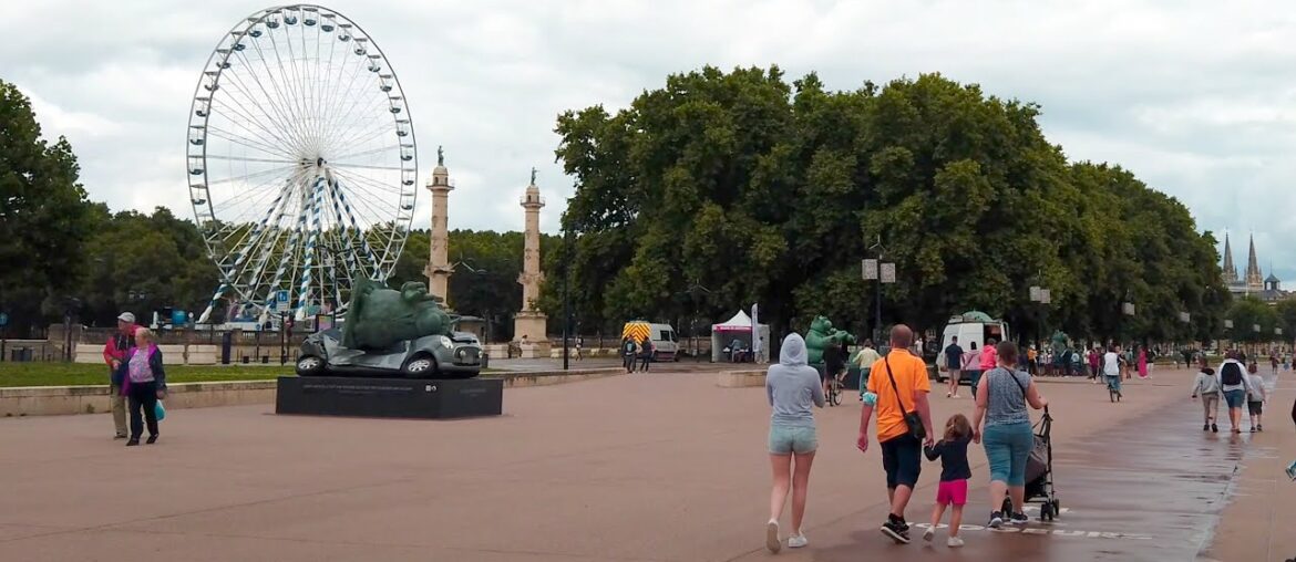 Walking in Bordeaux 4k France | The Cat Wanders | Exhibition | July 2021 Walking in Bordeaux 4k France | The Cat Wanders | Exhibition | July 2021