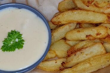 Crispy French Fries And Cheese Sauce Recipe