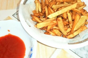 Crispy french fries making | Homemade french fries recipe| easy homemade french fries