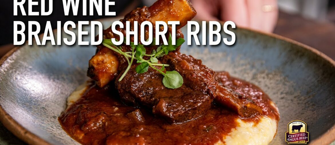Classic Red Wine Braised Short Ribs Recipe
